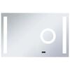 vidaXL LED-spejl til badev&aelig;relset med ber&oslash;ringssensor 100x60 cm