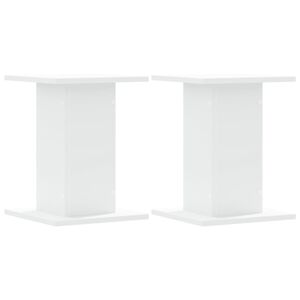 vidaXL plantestativer 2 stk. 30x30x40 cm konstrueret tr&aelig; hvid