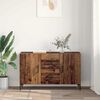 vidaXL Sideboard Gammelt tr&aelig; 100 x 36 x 60 cm Konstrueret tr&aelig;