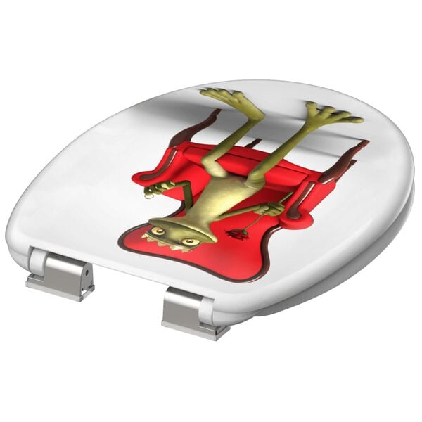 SCH&Uuml;TTE toilets&aelig;de med soft close-funktion FROG KING
