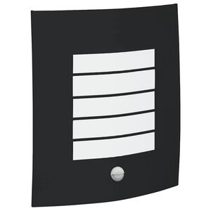 vidaXL Udend&oslash;rs v&aelig;glampe Sort 23,5 x 9 x 26 cm