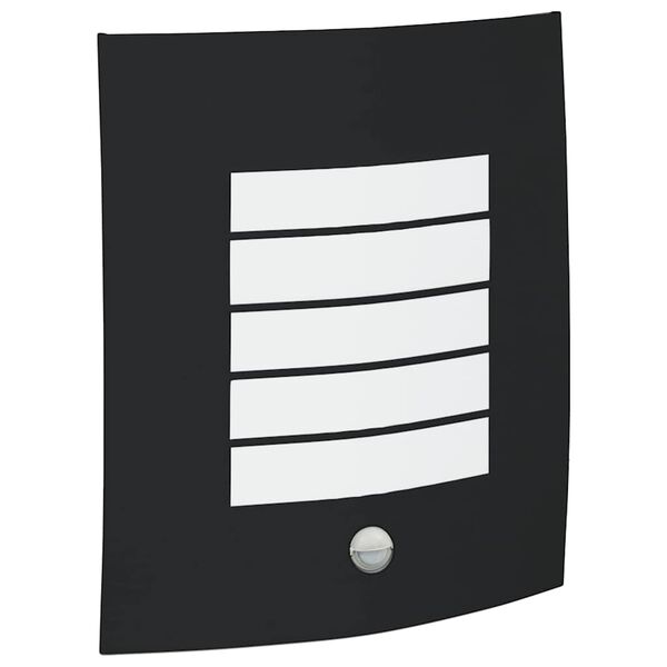 vidaXL Udend&oslash;rs v&aelig;glampe Sort 23,5 x 9 x 26 cm