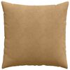 vidaXL Sofapuder 2 pcs Brun 60 x 60 cm Velourstof