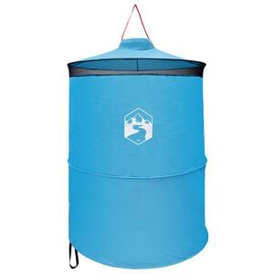 vidaXL Pop-up toilettelt med h&aelig;ngetov 97 x 126 cm Bl&aring;