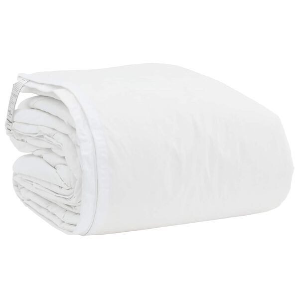 vidaXL Dynebetr&aelig;k S&aelig;t med pude 3 pcs Hvid Dunfjer