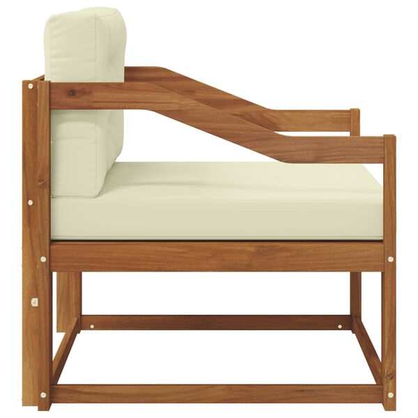 vidaXL Udend&oslash;rs Mellem Sofa Massivt Akacietr&aelig; Naturfarvet