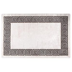 vidaXL gulvt&aelig;ppe 80x150 cm vaskbart lys beige