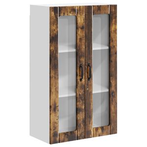 vidaXL V&aelig;gl&aring;gskab LUCCA R&oslash;get eg 60 x 31 x 100 cm Konstrueret tr&aelig;