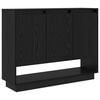 vidaXL Sideboard Sort eg 97 x 29 x 75 cm Konstrueret tr&aelig;