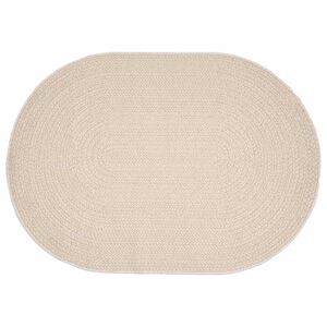 vidaXL T&aelig;ppe ZIZUR Creme 170 x 120 cm Polypropylen