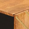 vidaXL kommoder 3 stk. 60x33,5x75 cm massivt mangotræ brun og sort