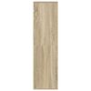 vidaXL bogreol 34x31x112 cm konstrueret træ sonoma-eg