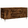 vidaXL sofabord 102x44,5x50 cm konstrueret tr&aelig; r&oslash;get egetr&aelig;sfarve