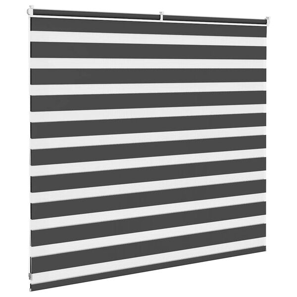 vidaXL zebragardin sort 160x100 cm stofbredde 155,9 cm polyester
