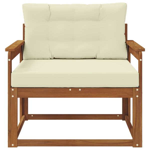 vidaXL Udend&oslash;rs Mellem Sofa Massivt Akacietr&aelig; Naturfarvet