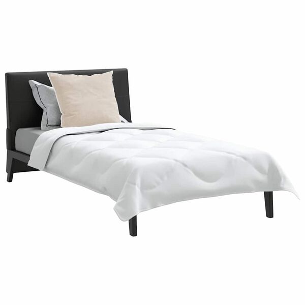 vidaXL Årsdækkende Dyne med pude 2 pcs Hvid Microfiber