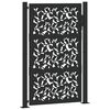 vidaXL havel&aring;ge sort 100x150 cm st&aring;lbladdesign