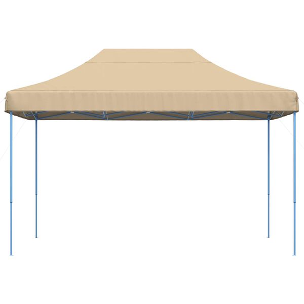 vidaXL Party Tent Beige 279 x 410 x 315 cm Oxford stof