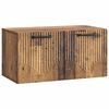 vidaXL V&aelig;gh&aelig;ngt TV-skab Gammelt tr&aelig; 59,5 x 31 x 30 cm Konstrueret tr&aelig;