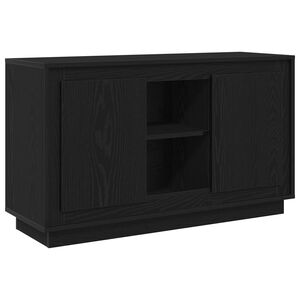 vidaXL Sideboard Sort eg 102 x 35 x 60 cm Konstrueret tr&aelig;