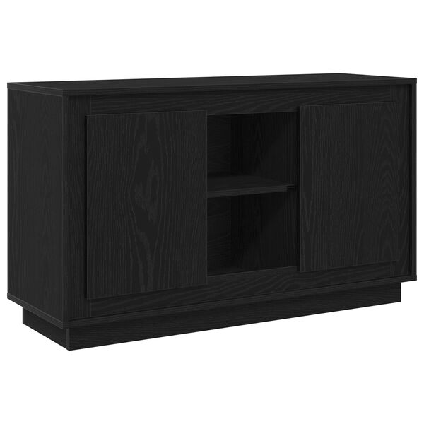 vidaXL Sideboard Sort eg 102 x 35 x 60 cm Konstrueret tr&aelig;