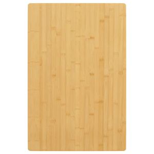 vidaXL bordplade 60x100x2,5 cm bambus