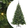 vidaXL Kunstigt juletr&aelig; med 300 LED'er Gr&oslash;n 180 cm PE og PVC