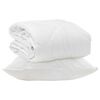 vidaXL &Aring;rsd&aelig;kkende Dyne med pude 2 stk. Hvid Microfiber