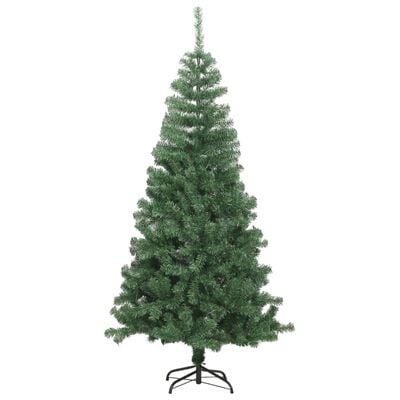 vidaXL kunstigt juletræ med juletræsfod 120 cm 230 grene
