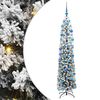 vidaXL Kunstigt juletr&aelig; Gr&oslash;n 180 cm PVC og St&aring;l og Plastik