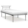 vidaXL sengestel 90x200 cm metal gr&aring;