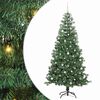 vidaXL Juletr&aelig; Gr&oslash;n 240 cm PVC