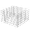 vidaXL gabion-højbed 90x90x50 cm galvaniseret stål