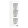 vidaXL Bogreol Hvid 30 x 30 x 111 cm Konstrueret tr&aelig;