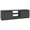 vidaXL tv-skab 120x30x35,5 cm konstrueret tr&aelig; gr&aring;