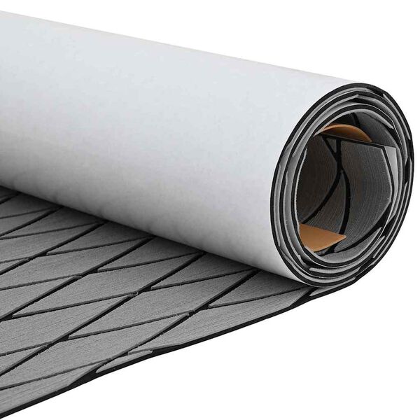 vidaXL B&aring;dm&aring;tte Harlekin Lys gr&aring; med sort 190 x 70 x 0,5 cm EVA