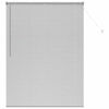 vidaXL Vindues Blind med gardiner Sølv Aluminium