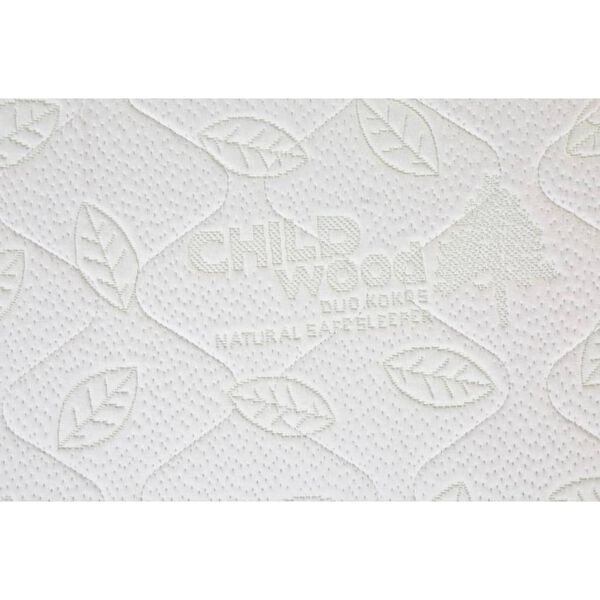 CHILDHOME madras Duo Kokos Natural Safe Sleeper 120x60x12 cm