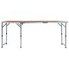 vidaXL foldbart campingbord aluminium 180 x 60 cm
