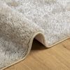 vidaXL gulvt&aelig;ppe ISTAN 160x230 cm lang luv skinnende look beige