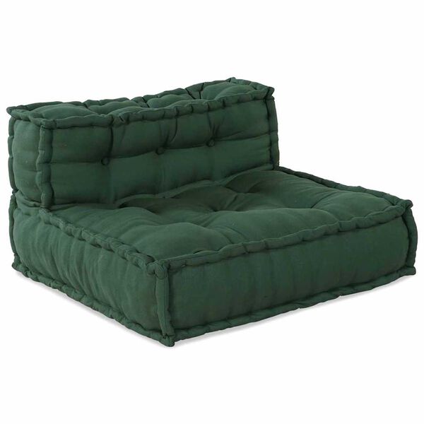 vidaXL Modulsofa 4 pcs Grøn Stof