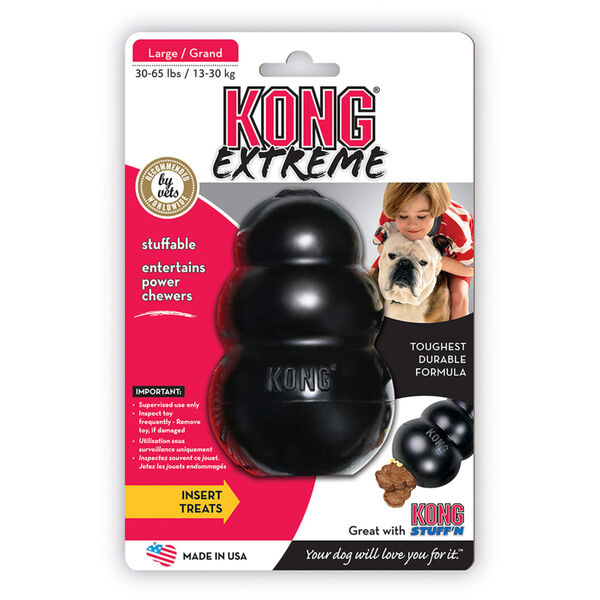 Kong hundeleget&oslash;j Extreme str. XXL sort