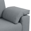 vidaXL Sofa 3 pcs Lysegr&aring; 219 x 80 x 82 cm Linned-blandet stof