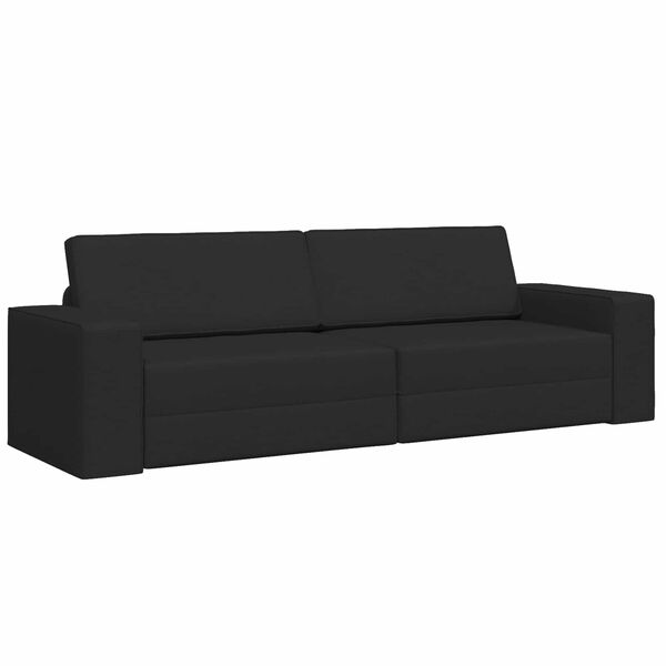 vidaXL Sovesofa 200cm Sort Stof