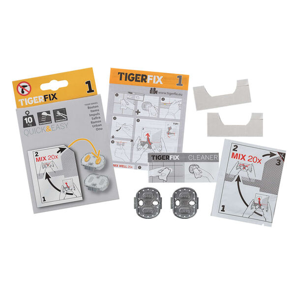 Tiger monteringsmateriale TigerFix Type 1 metal 398730046