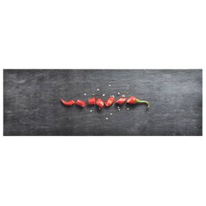 vidaXL vaskbar k&oslash;kkenm&aring;tte 60x300 cm chili