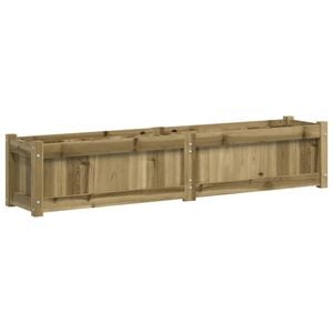 vidaXL plantekasse 150x31x31 cm impr&aelig;gneret fyrretr&aelig;