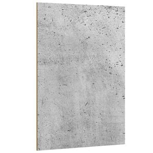 vidaXL Dekor Panels 12 stk. Betongr&aring; 15 x 21 x 0,27 cm Konstrueret tr&aelig;
