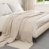 vidaXL Kastet&aelig;pper 24 pcs Beige 270 x 240 cm Fleece