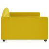vidaXL daybed 100x200 cm velour gul
